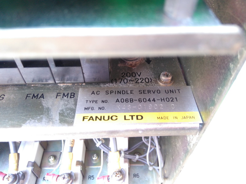 5E114 Fanuc A06B-6044-H021 サーボドライブ 保証付き FANUC A06B-6044-H021 - PLC DCS SERVO Control MOTOR POWER